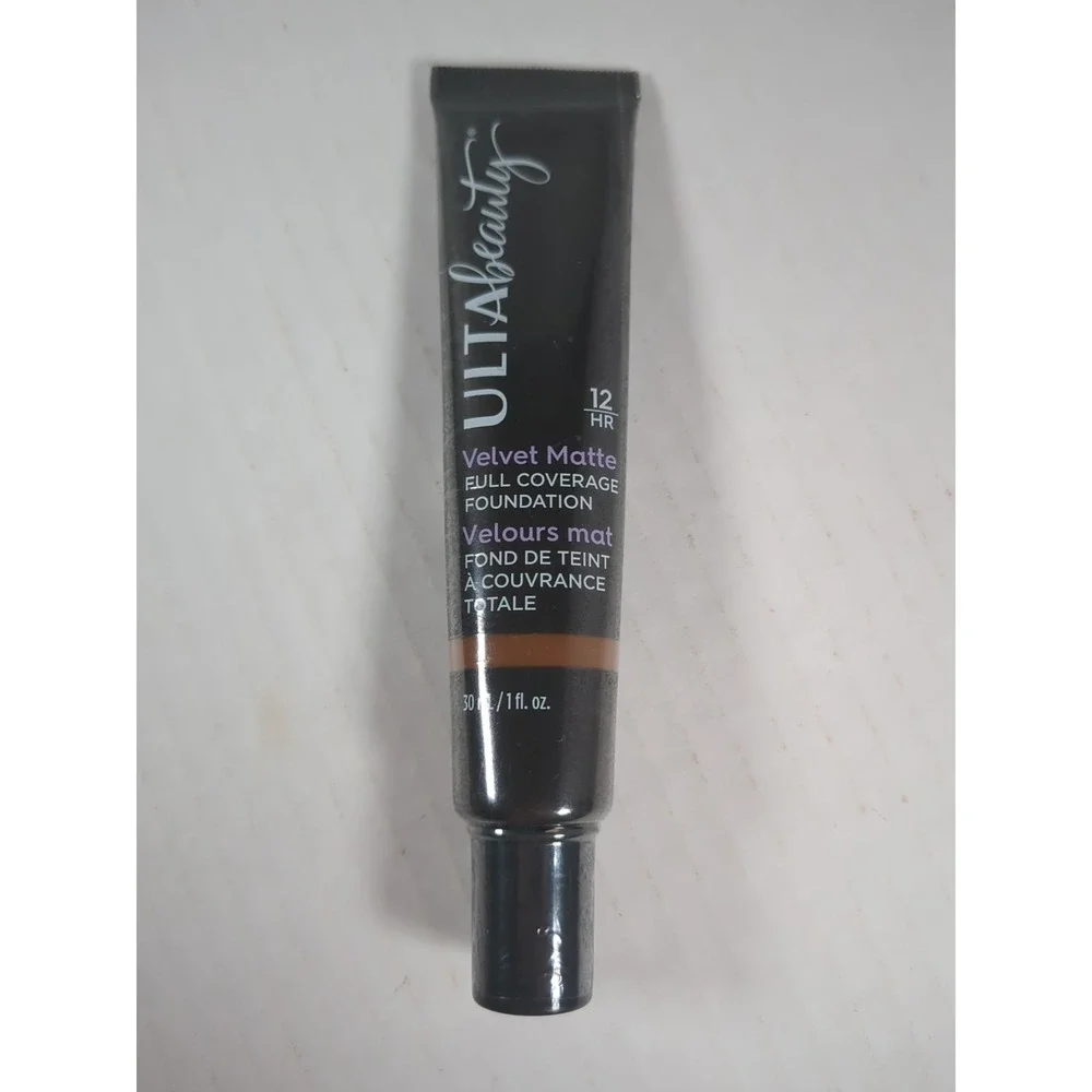 ULTA Beauty Velvet Matte Full Coverage Foundation Deep Warm 30ml NEW
